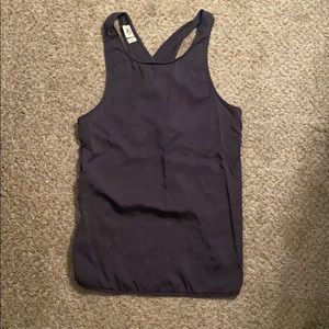tentree open back tank top